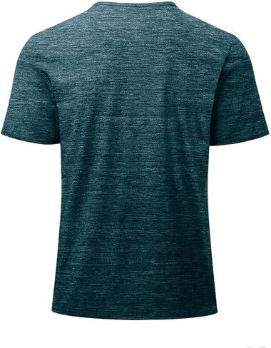 JMIERR Men's Muscle Slim Cotton T Shirt V-Neck Henley Shirt Gym Workout Athletic Tee Shirts in Kuwait