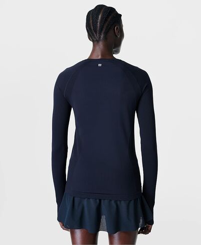 Sweaty Betty Women's Athlete Seamless Crewneck Long Sleeve Workout Top in Saudi Arabia