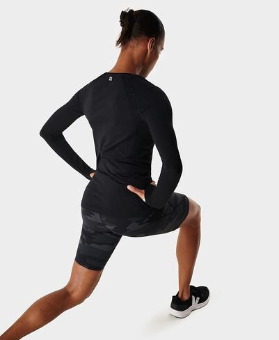 Sweaty Betty Women's Athlete Seamless Crewneck Long Sleeve Workout Top in Saudi Arabia