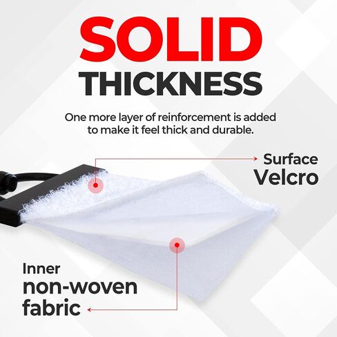 Golf Glove Holder 2 PC - Not to The Pocket, But to The Waist - Both Sides Velcro Loop Holder Grabber Keeper - On Course Golf Accessories - Golf Gifts… in Saudi Arabia