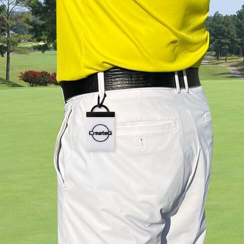 Golf Glove Holder 2 PC - Not to The Pocket, But to The Waist - Both Sides Velcro Loop Holder Grabber Keeper - On Course Golf Accessories - Golf Gifts… in Saudi Arabia