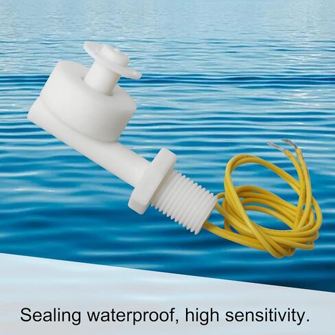 Aopin Liquid Level Switch Sensor PP, Water Liquid Level Sensor Float Switch, Plastic Ball Float Controller for Water Pump Fish Tank Cistern Sump Filter Aquarium Swim Pool Garden Pond Liquid 1 Pcs in Saudi Arabia