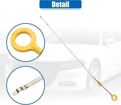 uxcell 1 Pcs Engine Oil Dipstick Engine Oil Fluid Level Dipstick for Nissan Versa S SL 1.8L L4 Gas 2007-2011 No.11140EL00A in Saudi Arabia