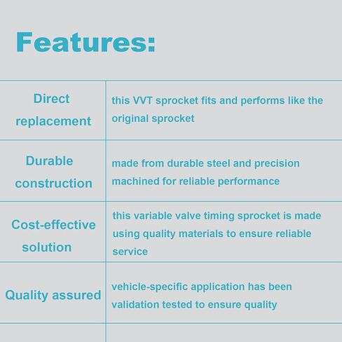 13050-36011 ترس سلسلة توقيت السحب/ترس VVTi/Cam Phaser/ضرس عمود الحدبات/ضابط عمود الحدبات in Kuwait