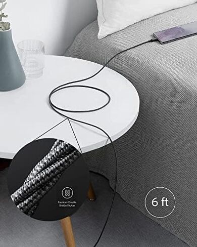 شاحن HP USB C 90 وات جديد نحيف، مناسب لـ Hp Spectre X360، EliteBook 1040 G4، Chromebook شحن سريع من النوع C محول طاقة للكمبيوتر المحمول للسفر in Kuwait