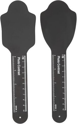 تباين الصور، تباين التصوير الفوتوغرافي للأسنان من سبيكة احترافية، قطعتان من لوحة خلفية سوداء للأسنان للعناية بالفم، أدوات تنظيف الأسنان القوية in Kuwait