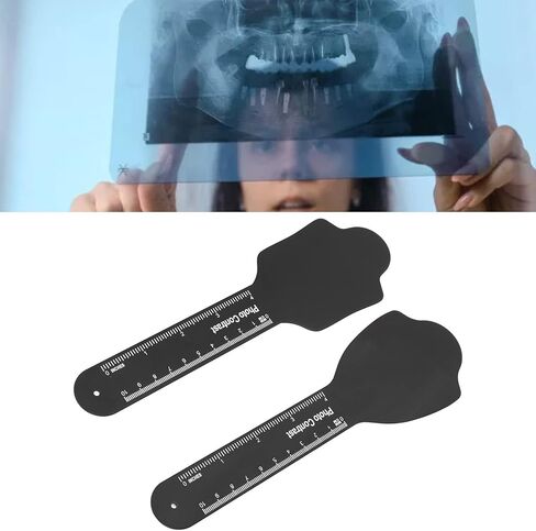 تباين الصور، تباين التصوير الفوتوغرافي للأسنان من سبيكة احترافية، قطعتان من لوحة خلفية سوداء للأسنان للعناية بالفم، أدوات تنظيف الأسنان القوية in Kuwait