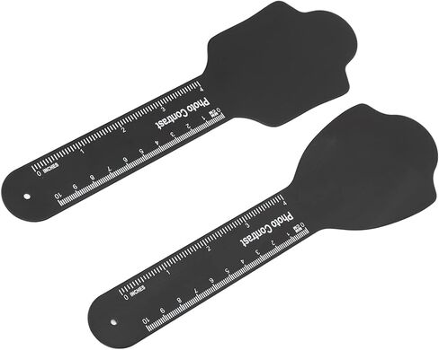 تباين الصور، تباين التصوير الفوتوغرافي للأسنان من سبيكة احترافية، قطعتان من لوحة خلفية سوداء للأسنان للعناية بالفم، أدوات تنظيف الأسنان القوية in Kuwait