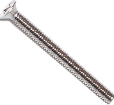 014973166564 Phillips Flat Head Machine Screws, 6mm-1.00 x 16mm, Piece-50 in Saudi Arabia