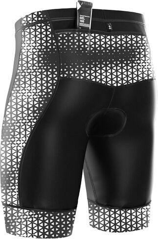 Triathlon Shorts Mens - Padded Tri Shorts Mens Triathlon Shorts - 2 Pocket FX Triathalon Shorts, Medium Compression in Kuwait