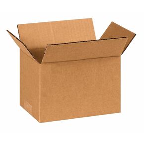 Aviditi 855 Corrugated Cardboard Box, 8" L x 5" W x 5" H, Kraft, for Shipping, Packing and Moving (Pack of 25)