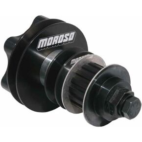 Moroso 63858 Front Mandrel Drive Kit, Fits Big Block Chevy and other dampers w/ 3 x 3.2" Bolt Circle, Short Design