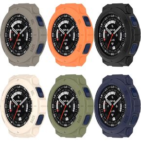 Case Covers Compatible with Amazfit Active Edge (A2212) Case (No Screen Protector) Intended for Amazfit Active Edge Watch Round