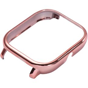 Protector Case Compatible with Amazfit GTS - Plated Hard PC Cover Frame Shockproof Protector Case Bumper Shell Smartwatch Accessories