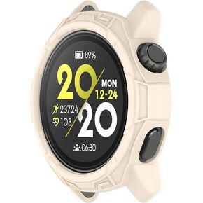 COROS PACE 3 Watch Cases Accessories Compatible with COROS PACE 3 Case (No Screen Protector) Bumper Protective Case Intended for COROS PACE 3 Sport Watch (Black)