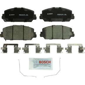 BOSCH BC1625 QuietCast Premium Ceramic Disc Brake Pad Set - Compatible With Select Acura RDX, RLX; FRONT