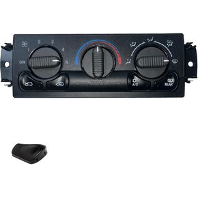 599-218 لوحة وحدة التحكم في المناخ الأمامي، مفتاح تحكم في السخان لـ 1999-2002 Chevy Tahoe Avalanche Suburban Silverado 1500 2500 3500 HD، GMC Yukon Sierra 1500 2500 3500 HD in Kuwait