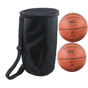 Professional 2 Basketballs/Volleyballs/Footballs Equipment Bags Waterproof Oxford Sports Duffel Bags Lightweight Portable Gym Tote Ball Storage Bag Organizer Backpack Carrier Holder