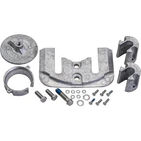 Quicksilver 888758Q02 Aluminum Anode Kit for MerCruiser Bravo One Stern Drives - 1988 and Newer
