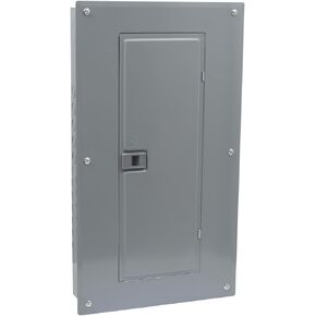 Square D - HOM2448L125PQGC Homeline 125 Amp 24-Space 48-Circuit Indoor Main Lug Qwik-Grip Plug-On Neutral Load Center with Cover and Ground Bar