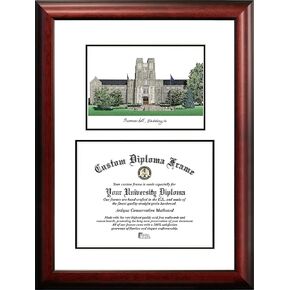 Campus Images VA999V Virginia Tech Scholar Diploma Frame, 13.5" x 15.5"