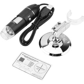 Digital Microscope Handheld,Digital Microscope Wireless Pocket Handheld LED Microscopes,LED Microscope 50X 500X 0.3MP USB Magnifier for Computer with Holder