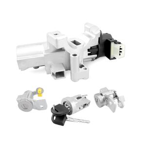 Ignition Lock Cylinder Switch kit with Ignition Lock Cylinder housing and Key Fit for Chevy Colorado GMC Canyon 2004-2012 for Hummer H3 H3T 2006-2010 Isuzu I-280 I-290 I-350 I-370 2006-2008