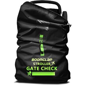 BOOMCLAP Durable stroller travel bag for airplane,stroller bag carseat cover for Double/Single/Jogging Strollers,Waterproof stroller gate check bag
