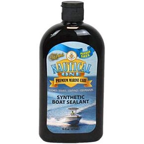 McKee's 37 Nautical One Synthetic Boat Sealant | Gel Coat Marine Sealer & Protectant