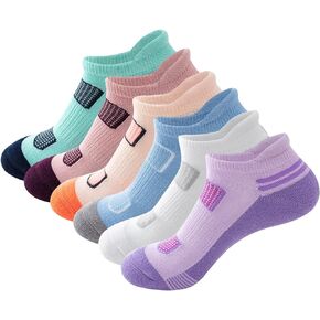Women Ankle Athletic Running Socks Cushioned Low Cut Socks Seamless