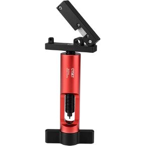 CYSKY 2 in 1 Upgraded Needle Driver Insertion Tool with Hydraulic Hose Cutter for MTB Road Bike, Olive Banjo Fitting Insert Install Tool