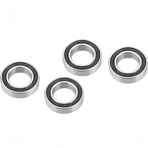 DEEG 4 قطعة 15267-2RS الكرات 15x26x7 مللي متر كرة أخدود عميقة تحمل دراجة محور ل XCR الجبهة الخلفية محاور محامل العجلات