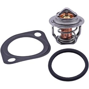 6653948 Thermostat with O-ring & Gasket Replacement for Bobcat 225 231 325 328 331 334 753 763 773 5600 7753 S160 S175 S185 160°F