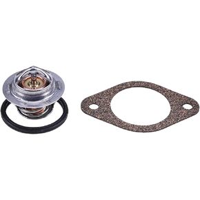 71°C 160°F Thermostat SBA145206020 83920280 with Gasket Seal Compatible with Ford New Holland 1510 1710 1110 1210 1310 1720 1920 1320 1520 1620 1715 3415 Tractors