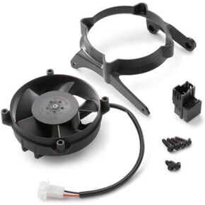 طقم مروحة الرادياتير KTM 250 300 350 450 500 EXC-F OEM 79635941044