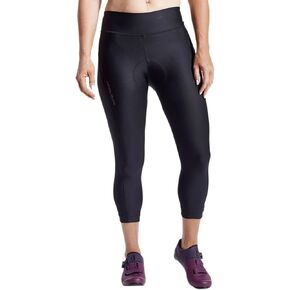 PEARL IZUMI Women's Sugar 21" Cropped Cycling Tights, Wide Waistband & Two Side Cargo Pockets, Reflective Fabric