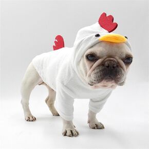 Dog Cats Pet Hoodies Puppy Soft Warm Sweater Winter Clothes Cock Costumes for Small Medium Large Holiday…
