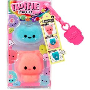 Fluffie Stuffiez Jelly Bean & Gummy Bear Minis Collectible Feature - Surprise Reveal Unboxing Soft and Squishable Tactile Play Fidget DIY