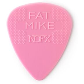 JIM DUNLOP Fat Mike Nylon Standard Guitar Picks, 24 Pack