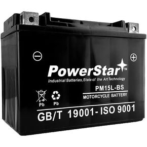 بطارية ATV مجانية الصيانة 2000-2006 Can-AM DS650 الحجم: YTX15L-BS in Kuwait