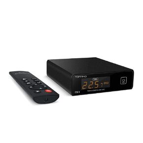 Topping E30II Hi-Res Audio USB DAC 2 x AK4493S Chip XU208 DSD512 32bit/768kHz HiFi DAC USB/Opt/Coax Input RCA Analog Output Desktop Digital Audio Converters (Black)