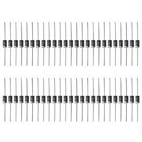 50pcs 1N5400 1N 5400 General Purpose Plastic Silicon Rectifier Diodes 3A 50V，DO-27.