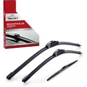 استبدال شفرات ممسحة الزجاج الأمامي 26 بوصة + 16 بوصة لسيارة Toyota RAV4 2020-2013 Corolla 2016-2009/Subaru Impreza 2016-2012/Nissan Leaf 2020-2011 Murano 2014-2009/Mazda 5 2014-2006/Kia Sportage 2020-2017