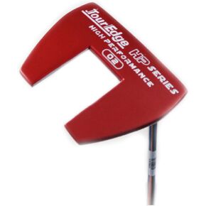 Tour Edge Male HP Series Putter (Men's, Right Hand, Steel, Uniflex, Putter), Red, Putter