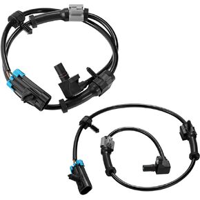 SPEEDWOW ABS Wheel Speed Sensor Front Left/Right Compatible with Cadillac Escalade Chevy Silverado Avalanche 1500 2500 GMC Savana Sierra 1500 2500 Yukon 19300584 19181872
