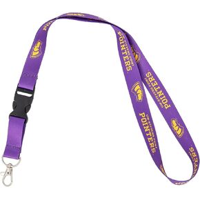 Desert Cactus University of Wisconsin Stevens Point Lanyard UWSP Pointers Car Keys ID Badge Holder Keychain Detachable Breakaway Snap Buckle (Purple) in Saudi Arabia