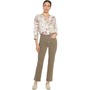 NYDJ Women's High Rise Straight Jean