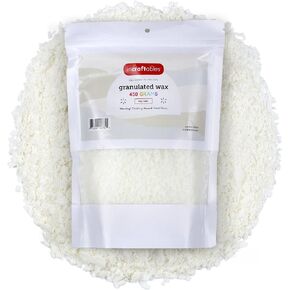 شمع الصويا من إنكراتابلز لصنع الشموع (450 جم). أفضل شمع الصويا لصنع الشموع. عبوة إعادة تعبئة شمع الشمع المحبب. رقائق الشمع لمجموعة صنع الشموع. لوازم صنع الشموع DIY للأطفال والكبار in Kuwait