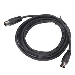 DIN 6 Pin Cable, 6 PIN DIN Male to Male Extension Cable Sound Signal Connection DIN Extension Cord for Digital Device, (/9.8ft)