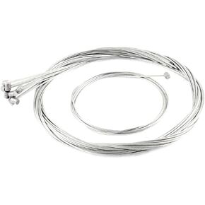 10 Pcs Flexible Motorcycle Throttle Clutch Steel Cable, 2M Length & 1.55mm Wire Dia